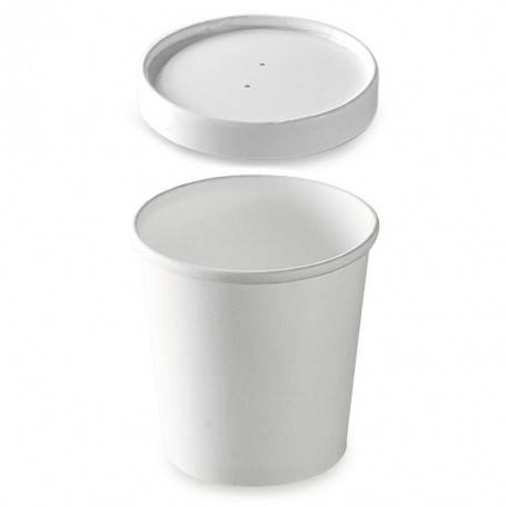 Divers vaisselle/accessoire - Poubelle rigide 4.5 L blanche pour