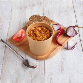Pot à soupe kraft brun : pour ne plus servir de soupe froide