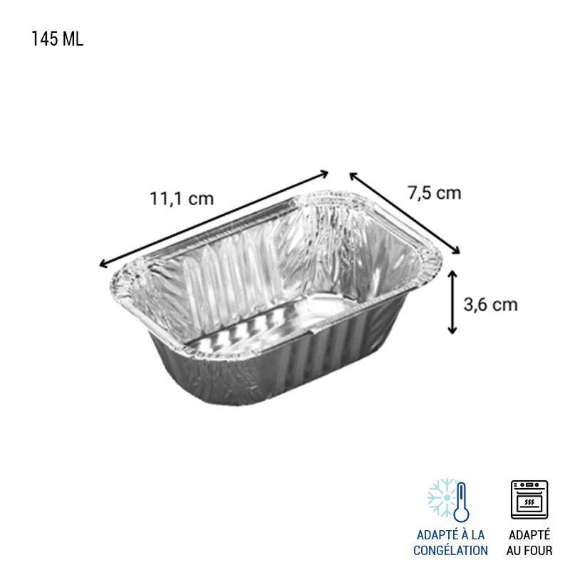 Boîte d'aluminium à emporter à usage unique pour l'emballage alimentaire  récipient en aluminium - Chine Couvercle en papier aluminium, couvercle du  récipient en aluminium
