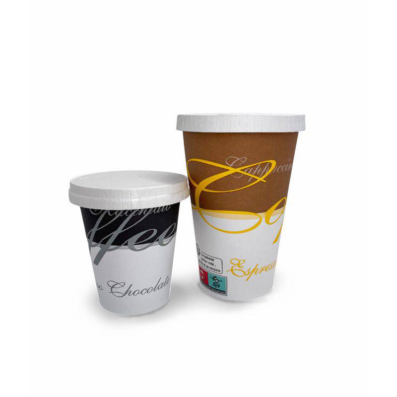 Gobelet en carton BLANC 12 cl pour café et boissons chaudes - carton de  1000 unités
