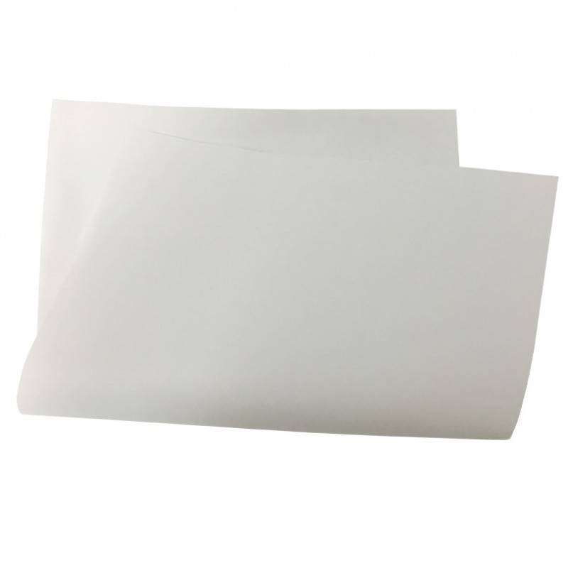 Papier coloré Papier cristal transparent blanc pour la nourriture
